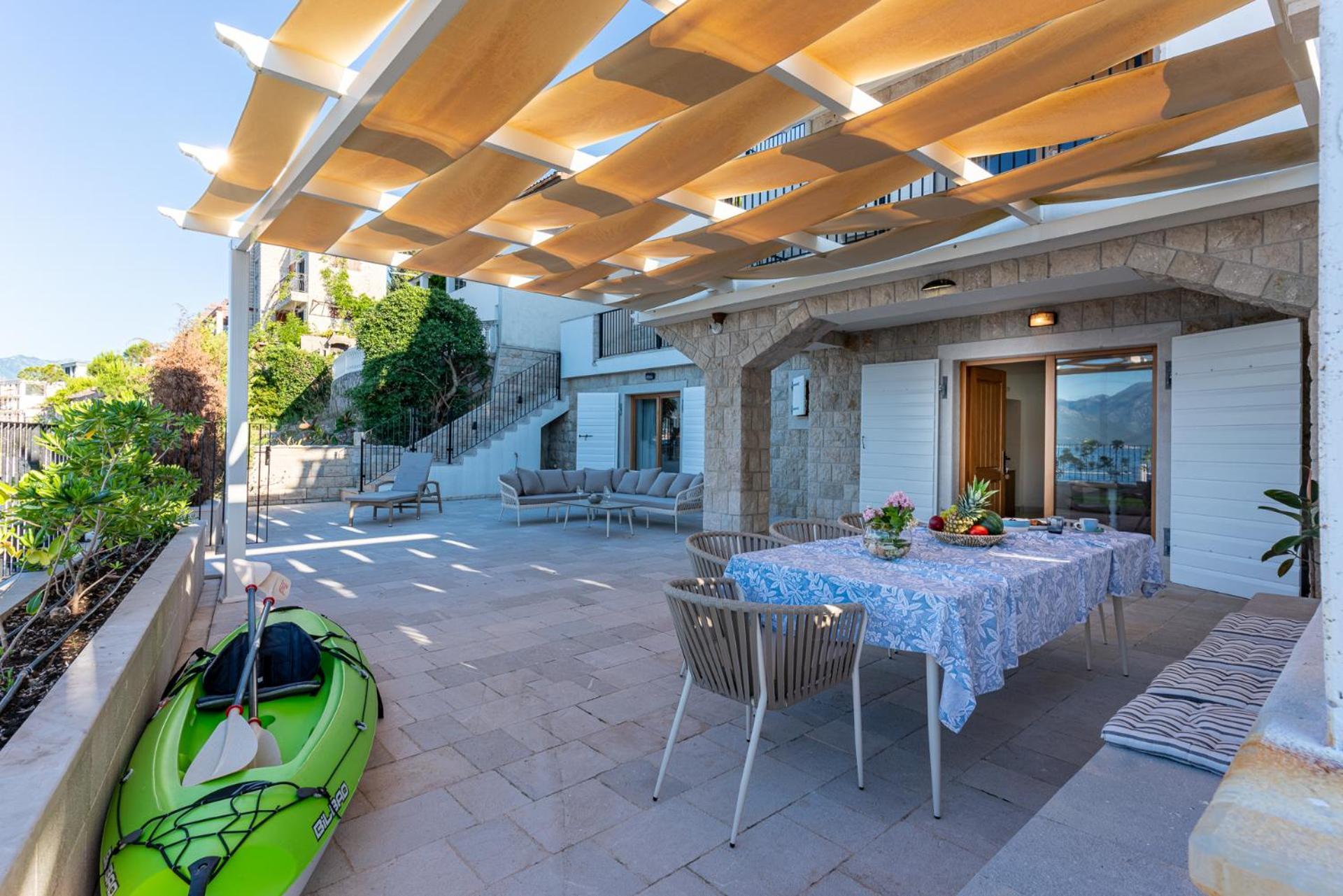 Villas Plitka Tivat Kültér fotó
