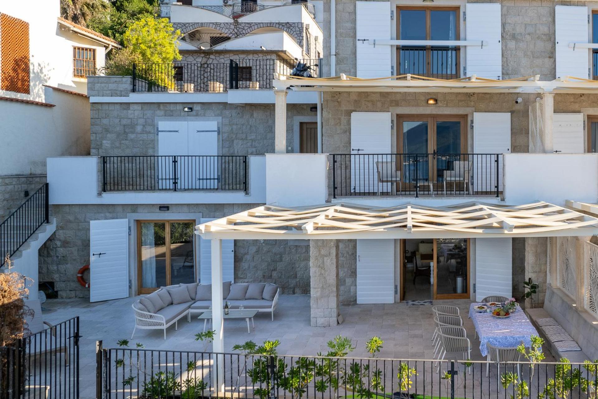 Villas Plitka Tivat Kültér fotó