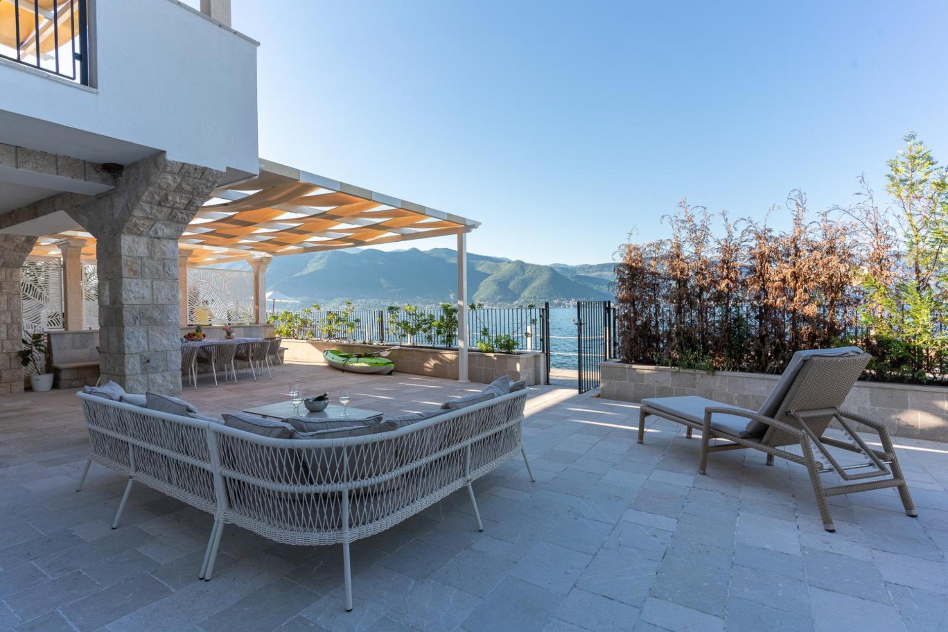 Villas Plitka Tivat Kültér fotó