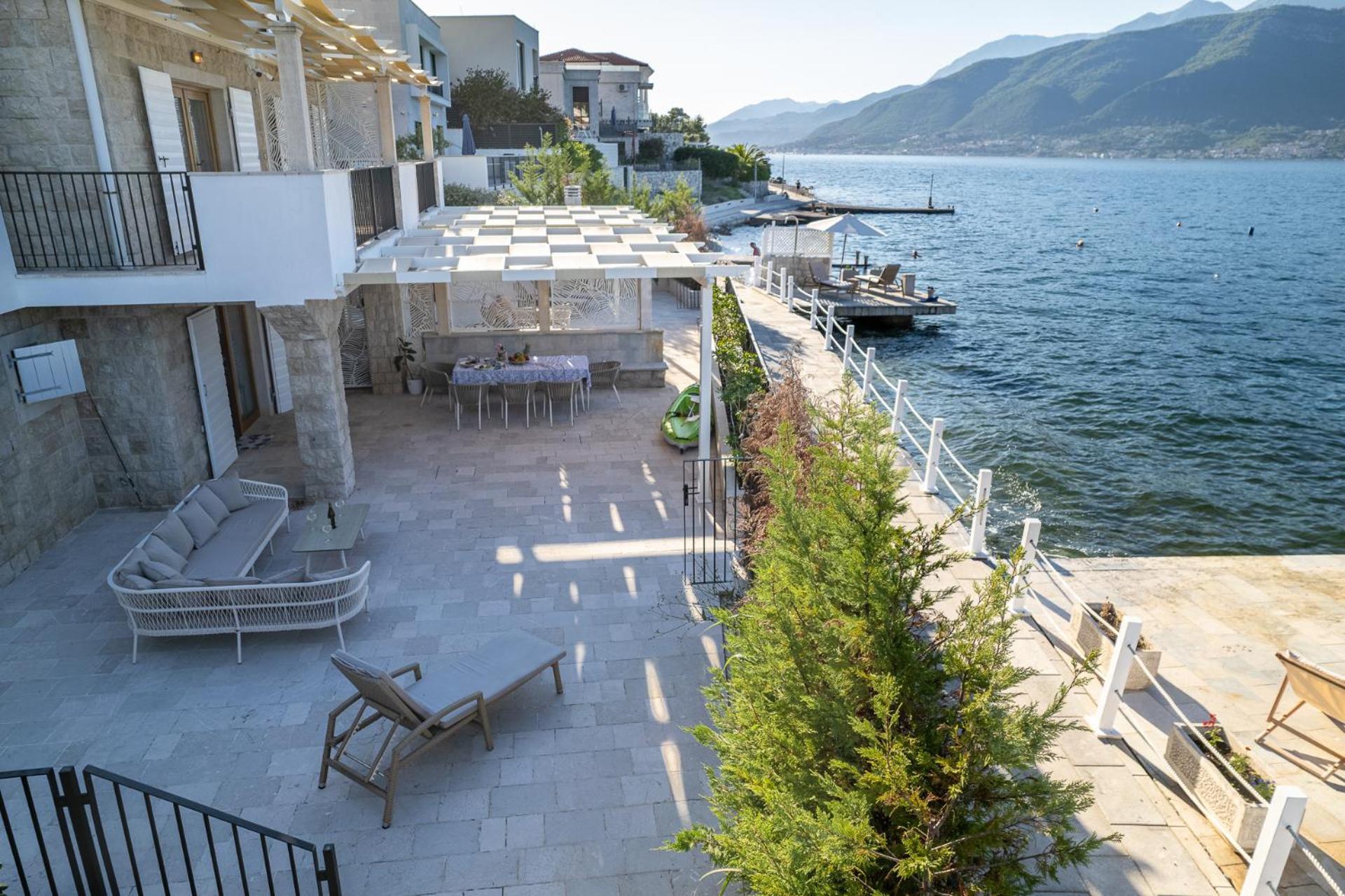 Villas Plitka Tivat Kültér fotó