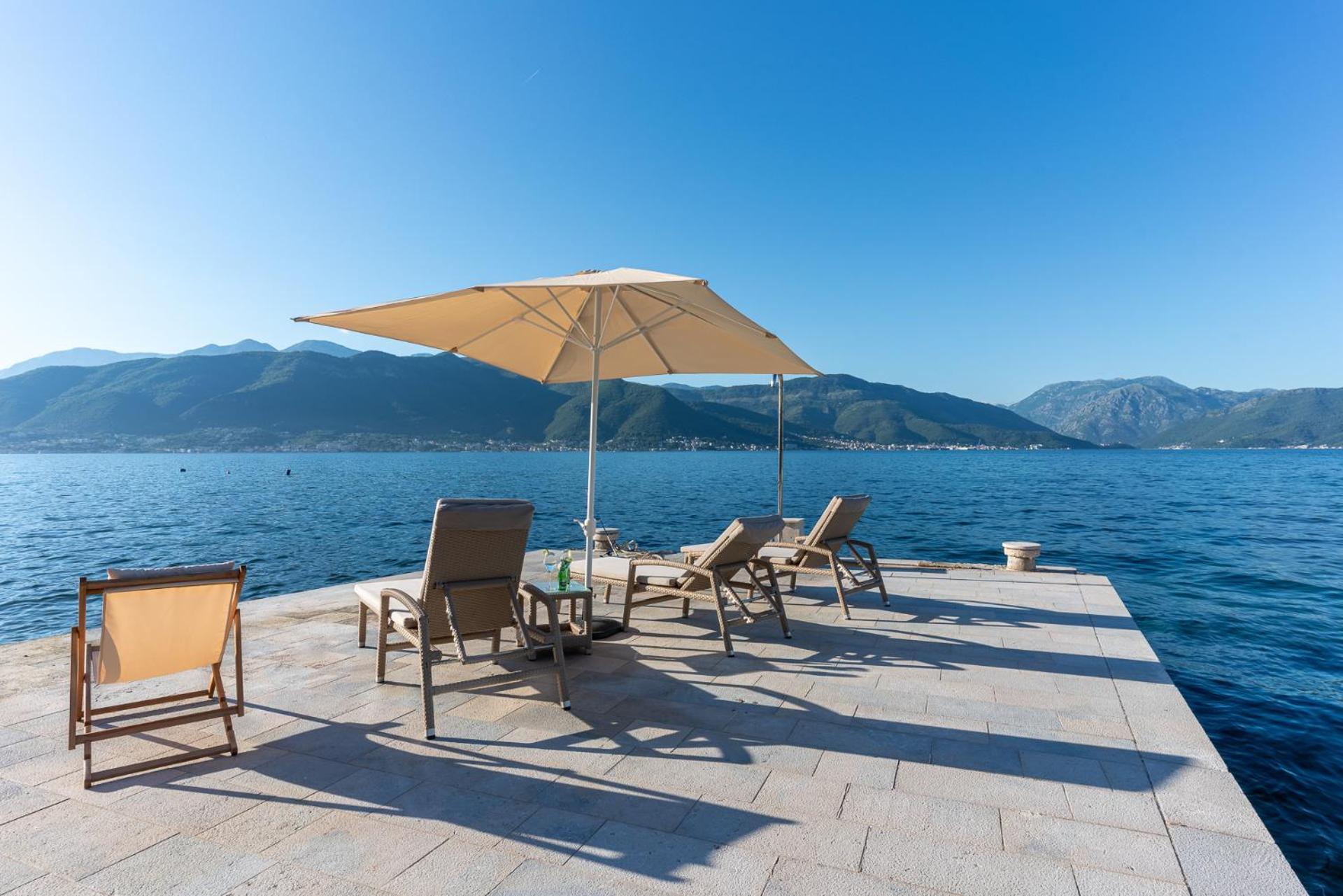 Villas Plitka Tivat Kültér fotó