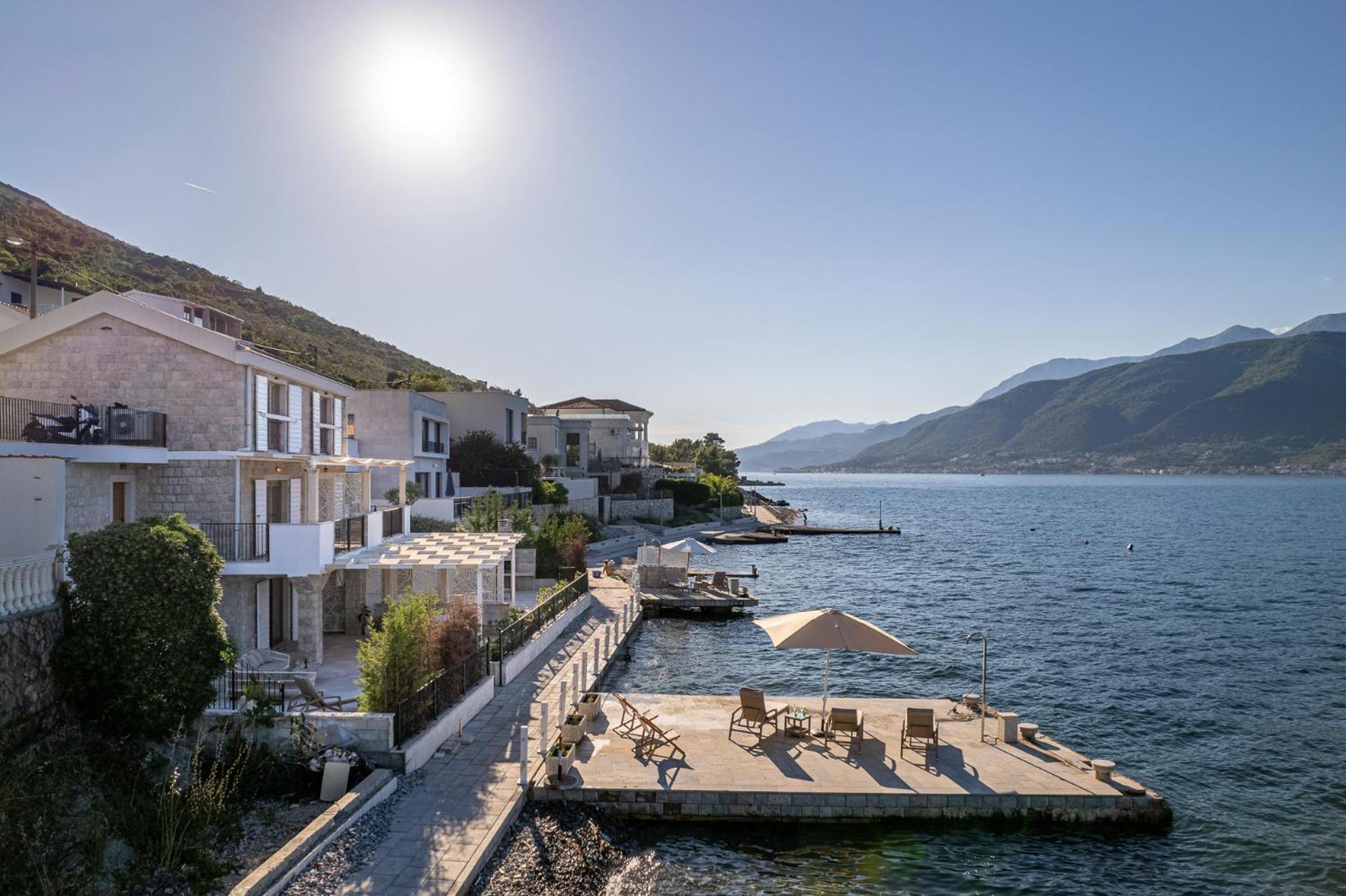 Villas Plitka Tivat Kültér fotó