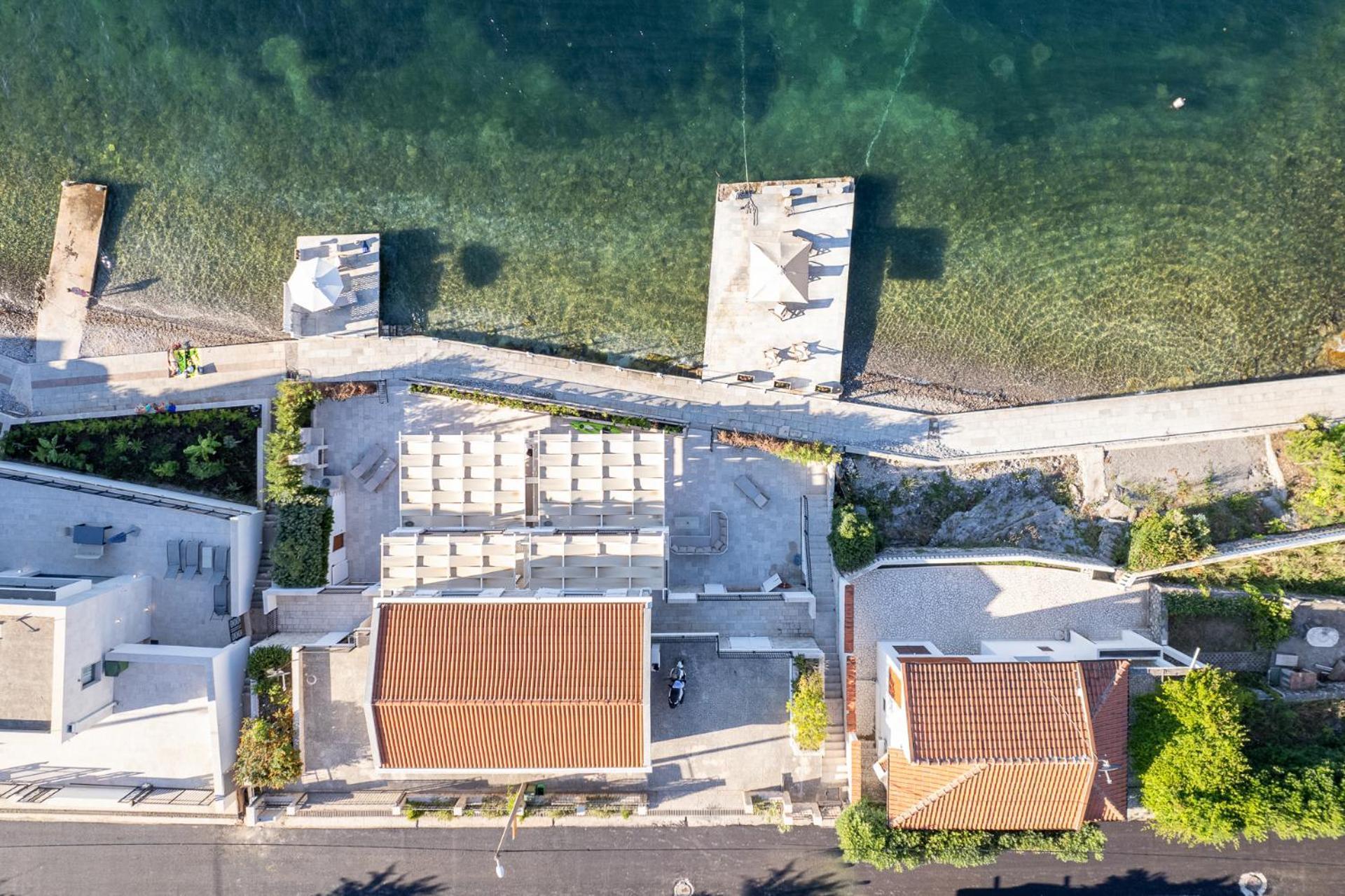 Villas Plitka Tivat Kültér fotó