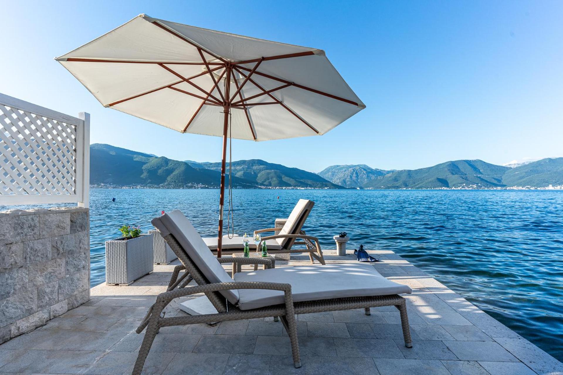 Villas Plitka Tivat Kültér fotó