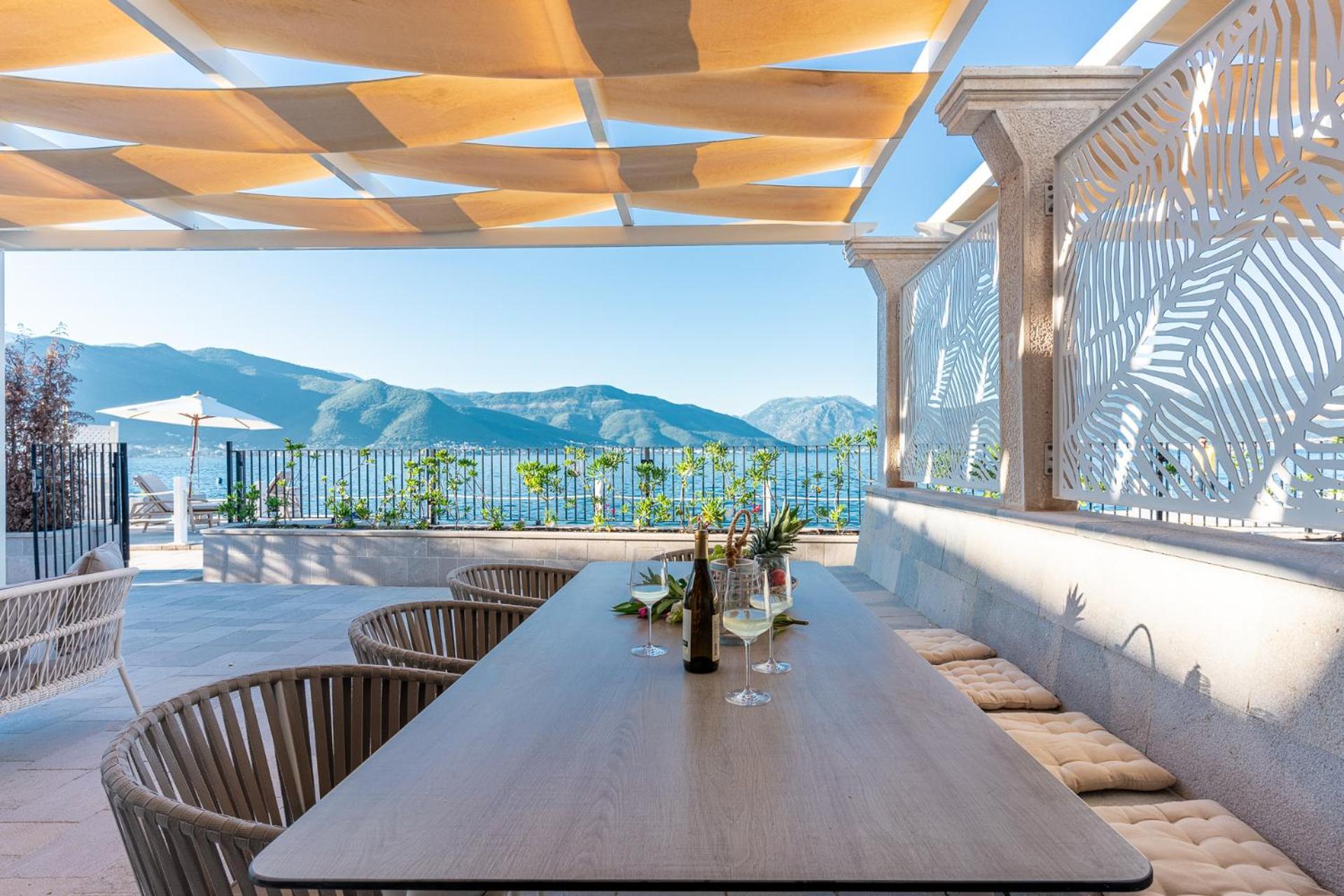 Villas Plitka Tivat Kültér fotó
