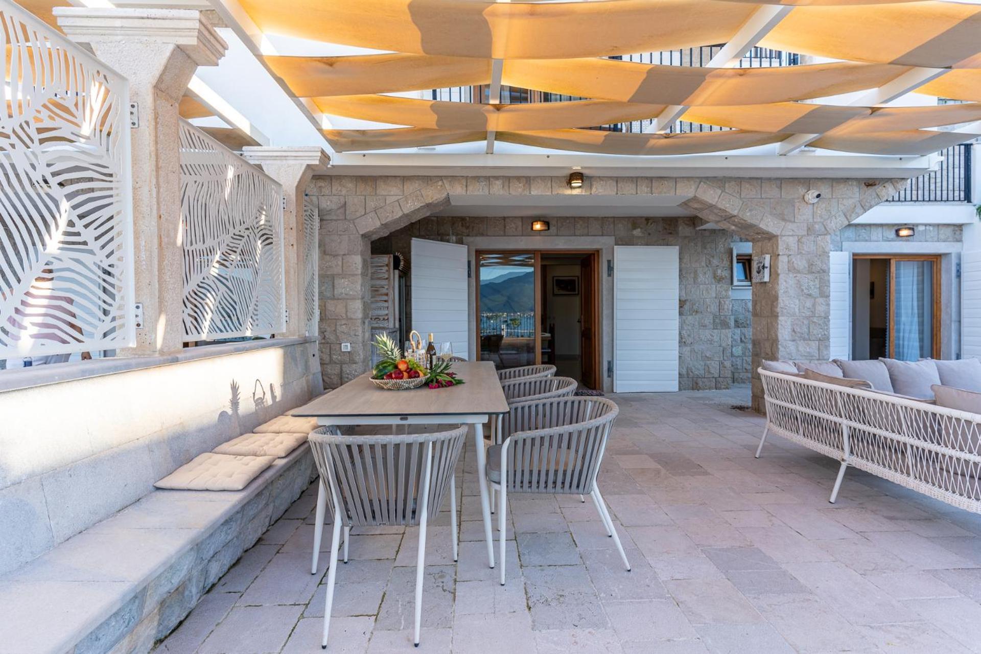 Villas Plitka Tivat Kültér fotó